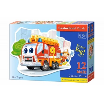 Castorland. Пазл 12 MAXI арт.B-120109 "Пожарная машина"