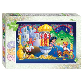 Степ. Пазл 260 арт.74067 Любимые сказки "Аладдин"