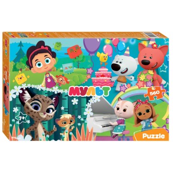 Степ. Пазл 560 арт.97089 "Мульт" 0+