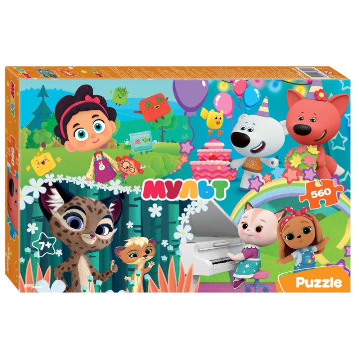 Степ. Пазл 560 арт.97089 "Мульт" 0+