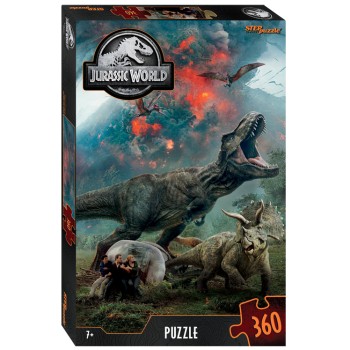 Степ. Пазл 360 арт.96113 "Парк юрского периода" (Universal Pictures)