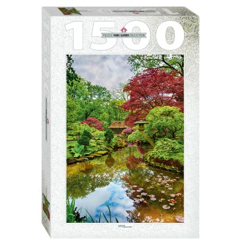 Степ. Пазл 1500 арт.83064 "Нидерланды. Гаага. Японский сад"