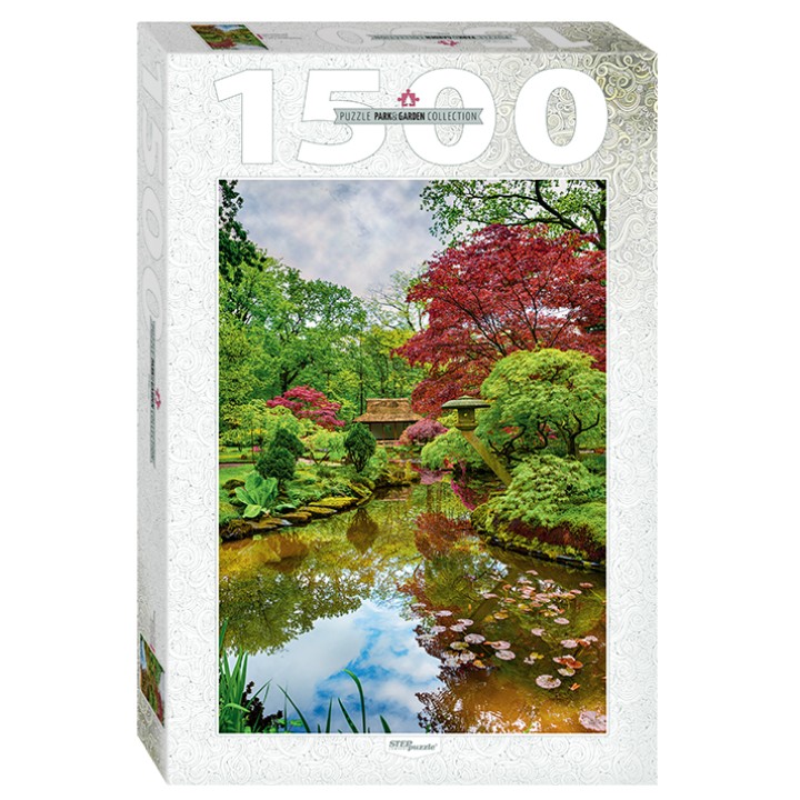 Степ. Пазл 1500 арт.83064 "Нидерланды. Гаага. Японский сад"