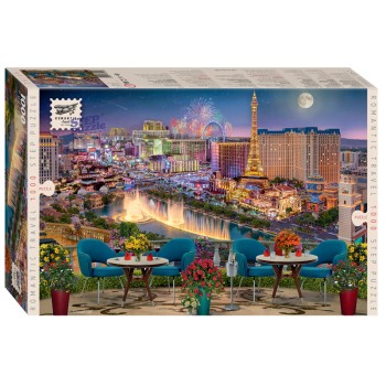 Степ. Пазл 1000 Romantic Travel арт.79155 "Лас-Вегас"