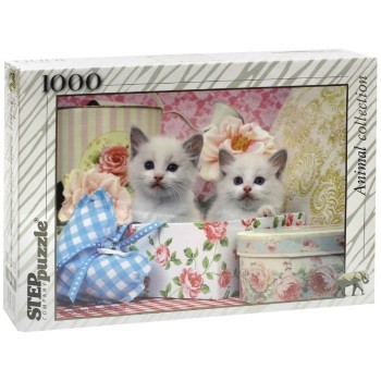 Степ. Пазл 1000 арт.79100 "Котята" /9