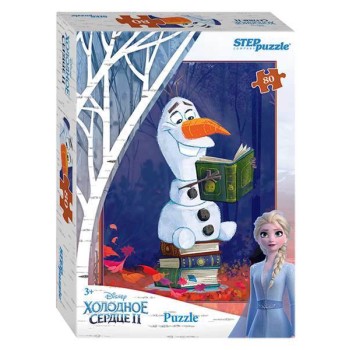 Степ. Пазл 80 Дисней арт.77166 "Холодное сердце - 2"