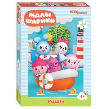 Степ. Пазл 160 арт.94082 "Малышарики" (Мармелад Медиа)