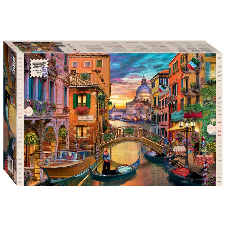 Степ. Пазл 1000 Romantic Travel арт.79158 "Венеция"