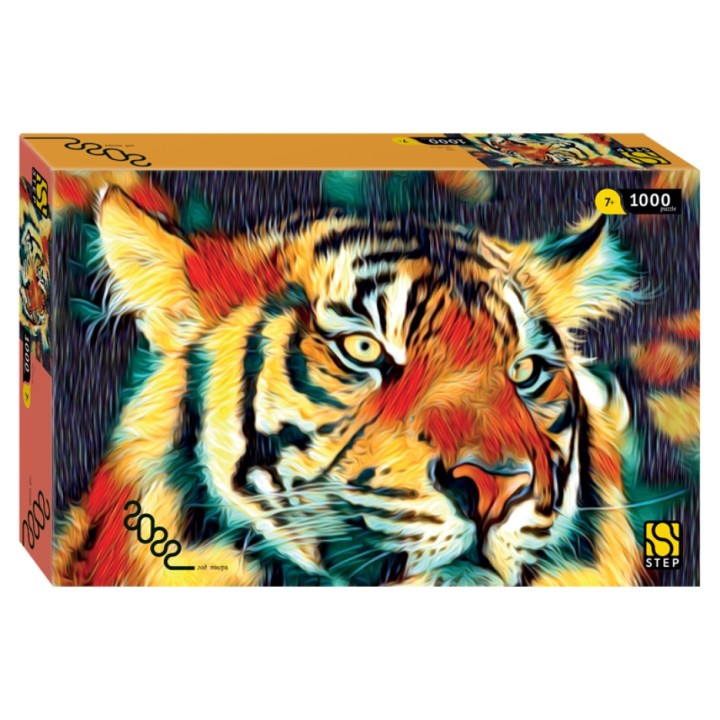 Степ. Пазл 1000 арт.79161 "Тигр" Символ года