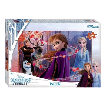 Степ. Пазл 260 Дисней арт.95096 "Холодное сердце"