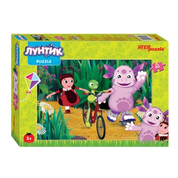 Степ. Пазл 60 арт.81128 "Лунтик"