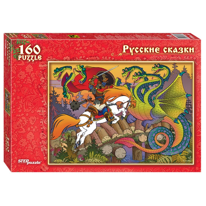 Степ. Пазл 160 арт.72067 "Бой на Калиновом мосту"