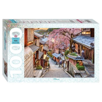 Степ. Пазл 1000 арт.79146 "Япония. Улица в Киото"