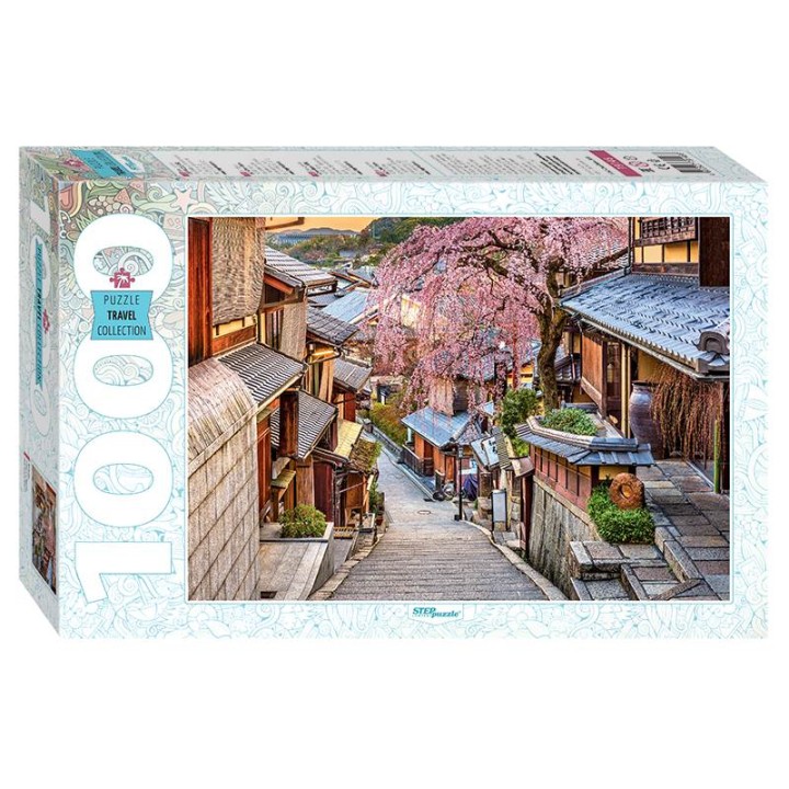 Степ. Пазл 1000 арт.79146 "Япония. Улица в Киото"