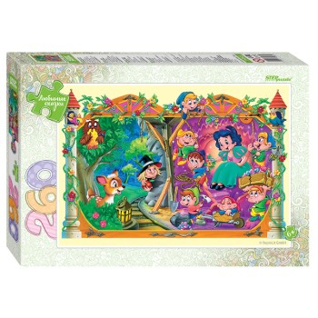 Степ. Пазл 260 арт.74065 Любимые сказки "Белоснежка"