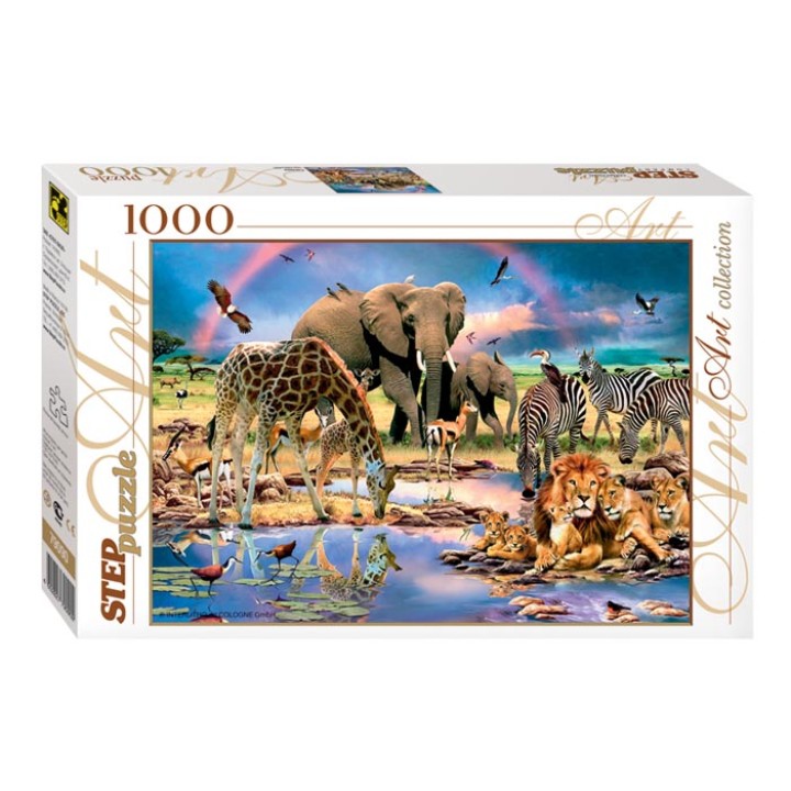 Степ. Пазл 1000 арт.79090 "Саванна" /9