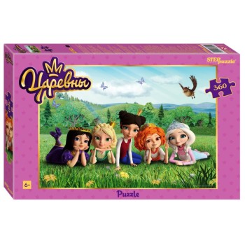 Степ. Пазл 360 арт.96095 "Царевны"