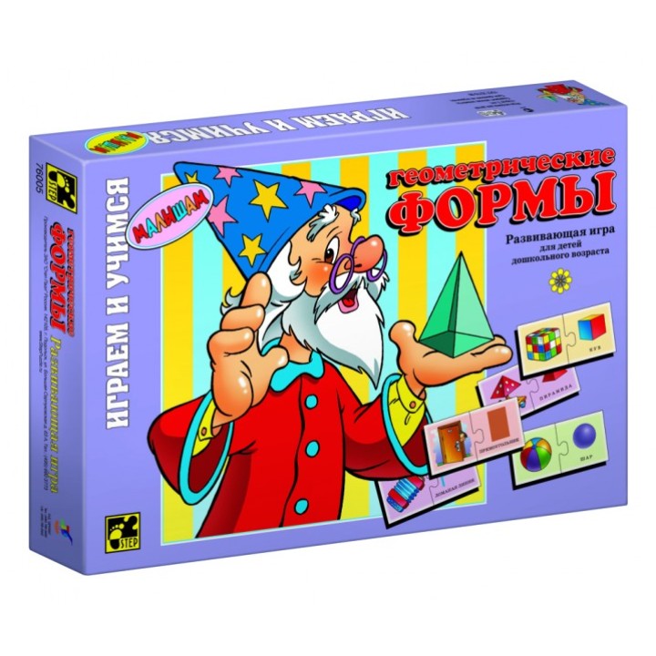 Степ. Малышам арт.76005 "Геометрические формы" /24