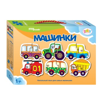 Степ. Напольный пазл арт.70110 "Машинки" (малый) /6