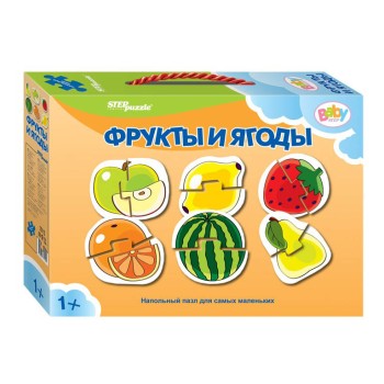 Степ. Напольный пазл арт.70112 "Фрукты и ягоды" (малый) /6