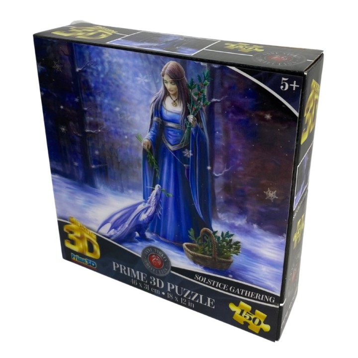 Пазл Super 3D 150 арт.10938 "Зимнее утро" 5+