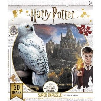Пазл Super 3D 500 арт.32514 "Harry Potter. Букля" 6+