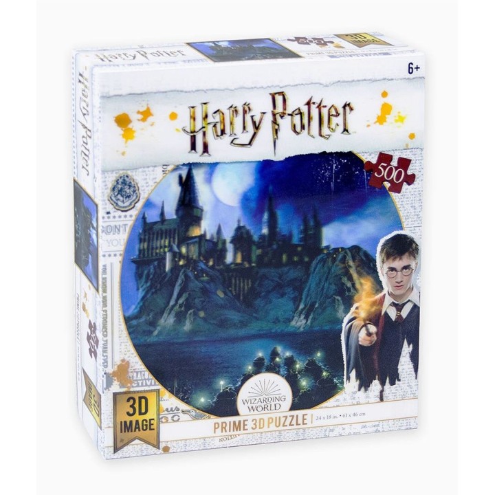 Пазл Super 3D 500 арт.32515 "Хогвартс" 6+