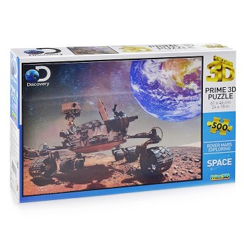 Пазл Super 3D 500 арт.10192 "Марсоход" 6+