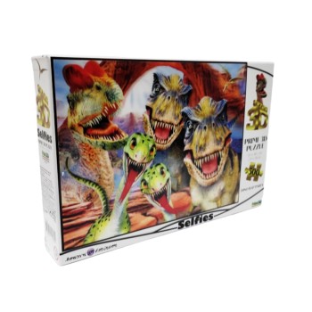 Пазл Super 3D 500 арт.10132 "Дино селфи" 6+