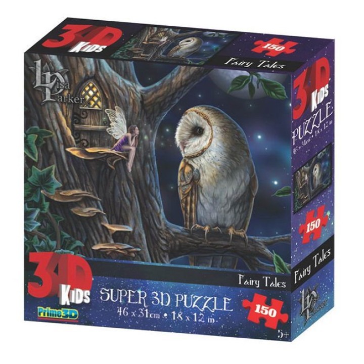 Пазл Super 3D 150 арт.10936 "Волшебная сказка" 5+