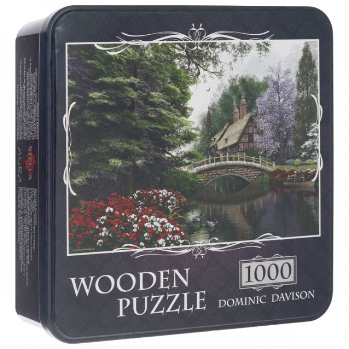 Пазл дерев. 1000 арт.10025 "Уединенный коттедж" в жест.кор. Dominic Davison /6