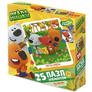Origami. МиМиМишки. Пазл 25 эл. в асс. арт.03503-03506