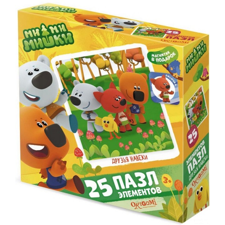 Origami. МиМиМишки. Пазл 25 эл. в асс. арт.03503-03506