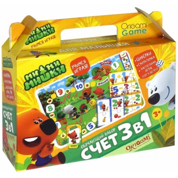 Origami. МиМиМишки. Набор обучающий 3в1"Счет" арт.03525