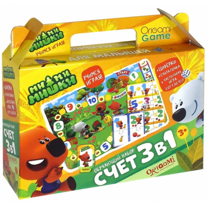 Origami. МиМиМишки. Набор обучающий 3в1"Счет" арт.03525