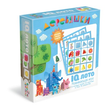 Origami. Наст. игра IQ лото "Деревяшки" арт.06472