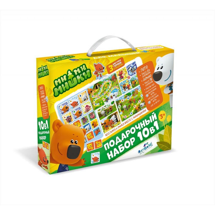 Origami. МиМиМишки. Набор Подарочный 10в1+фигурки арт.04367