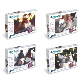 Origami. Год Крысы. Пазл.160 эл. в асс. +магнит арт.04747