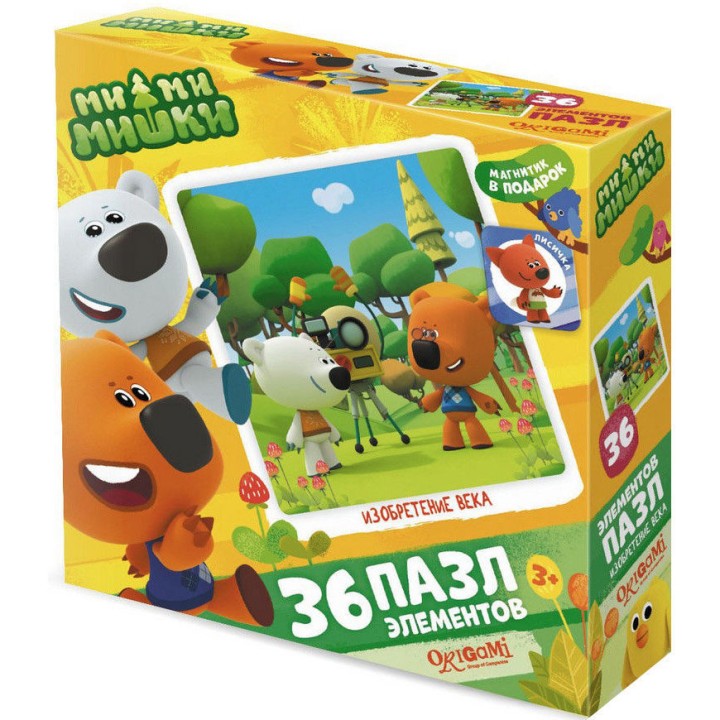 Origami. МиМиМишки. Пазл 36 эл. "Изобретение века" арт.03509