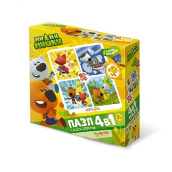 Origami. МиМиМишки. Пазл. Набор.4в1.9-16-25-36 эл. в асс. арт.03513-03517