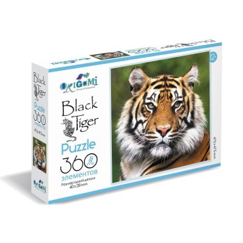 Origami. Пазл 360 "2022 Год Тигра. Хищная красота" арт.06621