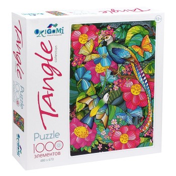 Origami. Арт-терапия. Пазл 1000 эл. "В раю" арт.06599