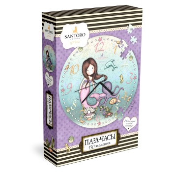 Origami. Пазл Часы.150 эл."Santoro. So Nice To Sea You" арт.05132