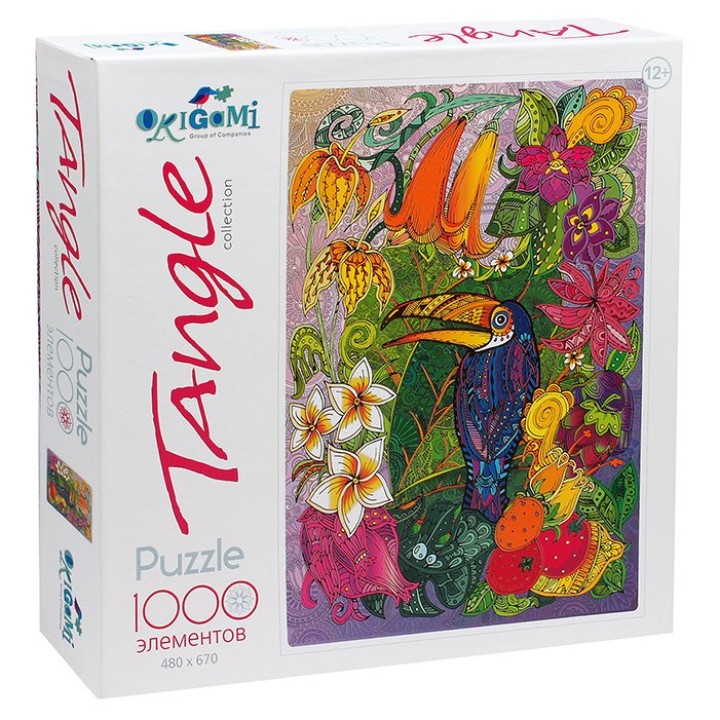 Origami. Арт-терапия. Пазл 1000 эл. "Изобилие" арт.06597