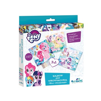Origami. My Little Pony. Набор для творчества 3в1 "Над облаками" арт.04870