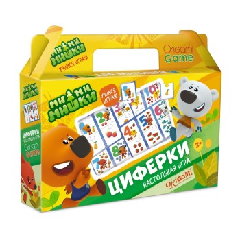 Origami. МиМиМишки. Наст.игра Чем."Циферки" арт.03528