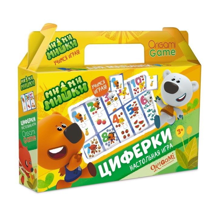 Origami. МиМиМишки. Наст.игра Чем."Циферки" арт.03528