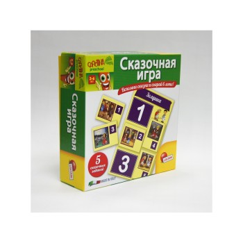 Lisciani. Обучающая игра "Сказочная игра" арт.R55050
