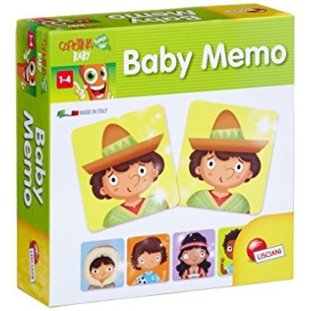 Lisciani. Игра настольная "Бэбимэмо" арт.58501