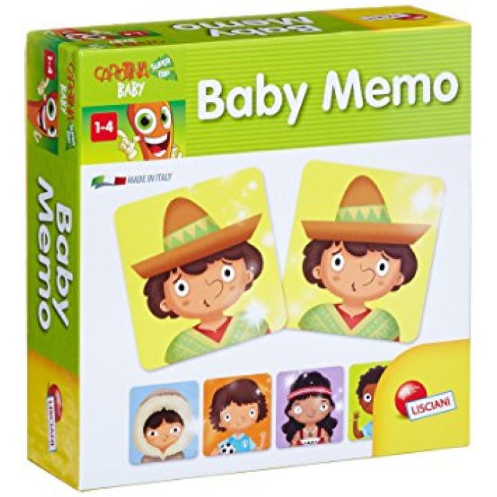 Lisciani. Игра настольная "Бэбимэмо" арт.58501